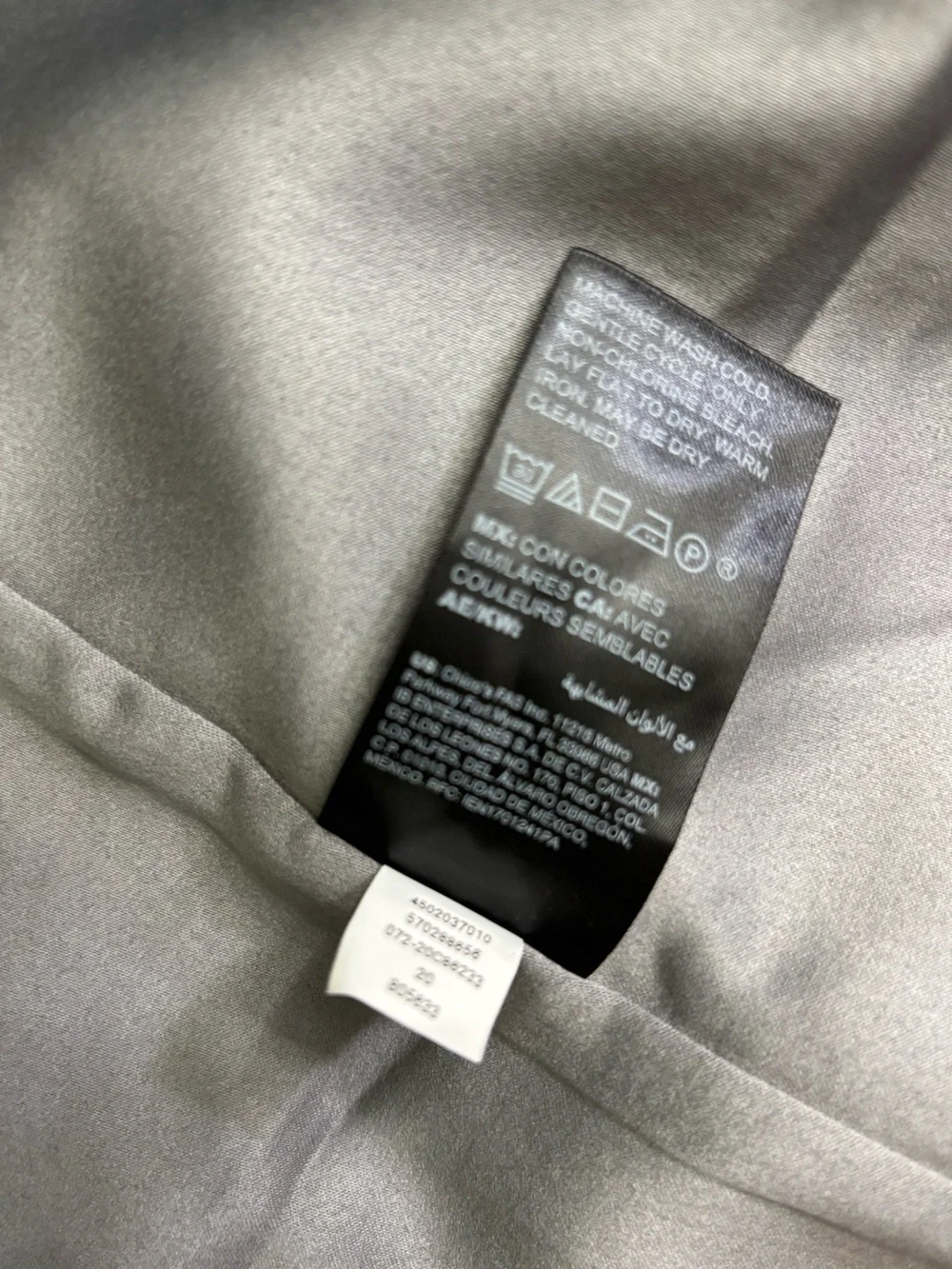 Chico's Travelers Collection Dressy Textured Lurex Jacket, Metallic Gray Silver